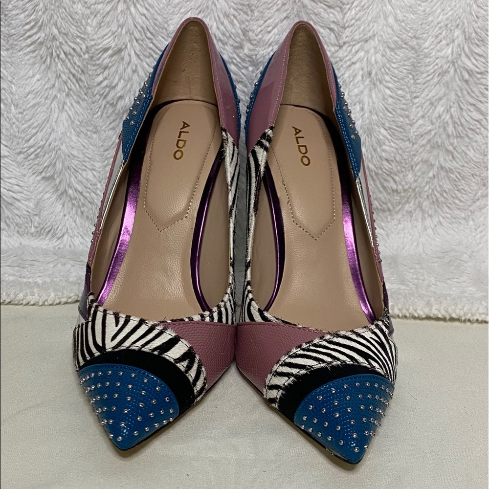 ***SOLD***ALDO-Multi Color Purple Metallic